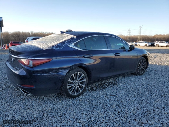 2019 Lexus ES with VIN 58ABZ1B19KU035811, listed as a Copart auction lot 85954384 with 51,773 mi miles and Clean Title. Bid and sale history available at carsss.com. Image 3.