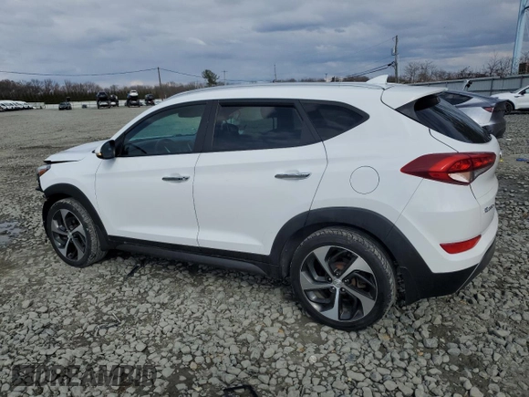 2016 Hyundai Tucson Limited with VIN KM8J3CA23GU175760, listed as a Copart auction lot 50735145 with 102,848 mi miles and Salvage Title. Bid and sale history available at carsss.com. Image 2.