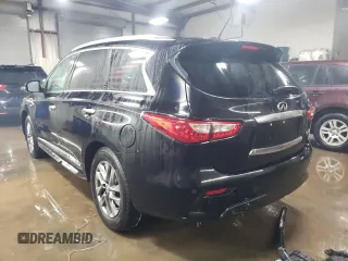 2015 Infiniti QX60 with VIN 5N1AL0MM9FC552706, listed as a Copart auction lot 45138455 with 75,542 mi miles and Salvage Title. Bid and sale history available at carsss.com. Image 2.