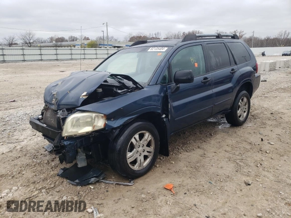 2005 Mitsubishi Endeavor LS with VIN 4A4MM21S95E074778, listed as a Copart auction lot 82135404 with 249,554 mi miles and Non Repairable. Bid and sale history available at carsss.com. Image 1.