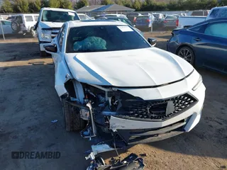 2021 Acura TLX w/A-Spec Package with VIN 19UUB6F50MA007713, listed as a IAAI auction lot 41864738 with 52,270 mi miles. Bid and sale history available at carsss.com. Image 1.
