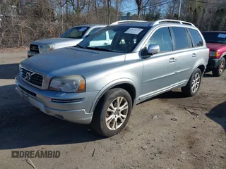 2013 Volvo XC90 Premier Plus with VIN YV4952CZ1D1636275, listed as a IAAI auction lot 42036053 with 154,815 mi miles. Bid and sale history available at carsss.com. Image 2.