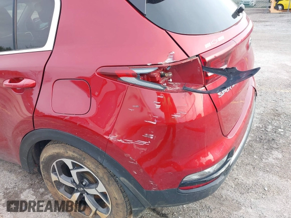 2020 Kia Sportage LX z VIN KNDPMCAC0L7697209, wystawiony jako IAAI lot #41795208 z przebiegiem 129 188 mil mil oraz . Historia ofert i sprzedaży dostępna na DreamBid. Obrazek 21.