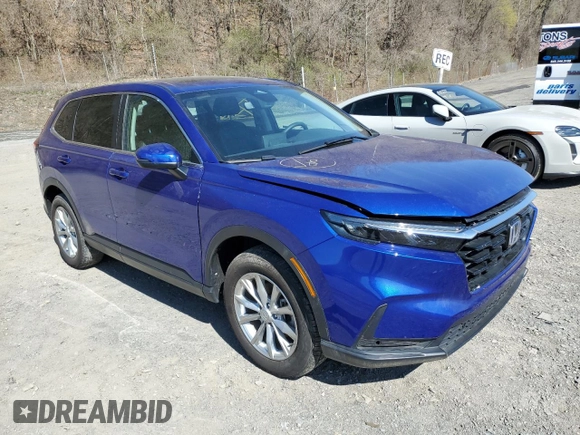 2024 Honda CR-V EX-L with VIN 5J6RS4H7XRL011278, listed as a Copart auction lot 53759015 with 14,030 mi miles and Salvage Title. Bid and sale history available at carsss.com. Image 4.
