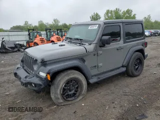 2022 Jeep Wrangler Sport with VIN 1C4GJXAN5NW226036, listed as a Copart auction lot 58492245 with 40,958 mi miles and Salvage title. Bid and sale history available at DreamBid. Image 1.