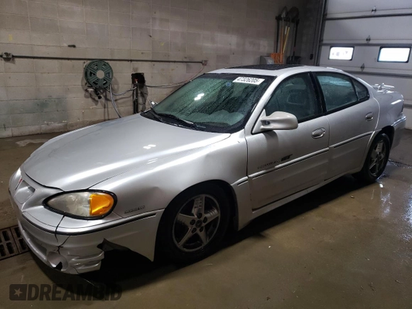 2001 Pontiac Grand Am GT with VIN 1G2NW52E11C194696, listed as a Copart auction lot 47326205 with 248,019 mi miles and Salvage Title. Bid and sale history available at carsss.com. Image 1.