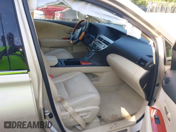 2011 Lexus RX 350 with VIN 2T2BK1BA2BC094157, listed as a IAAI auction lot 42090184 with Not Provided miles and . Bid and sale history available at DreamBid. Image 5.