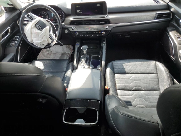 2021 Kia Telluride SX with VIN 5XYP5DHC6MG186195, listed as a Copart auction lot 59906235 with 77,626 mi miles and Salvage title. Bid and sale history available at DreamBid. Image 8.