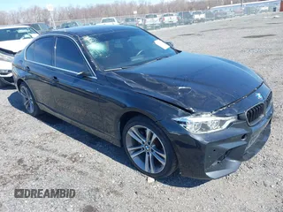 2017 BMW 3 Series 330i xDrive with VIN WBA8D9G31HNU64664, listed as a IAAI auction lot 41654073 with 41,971 mi miles. Bid and sale history available at carsss.com. Image 1.