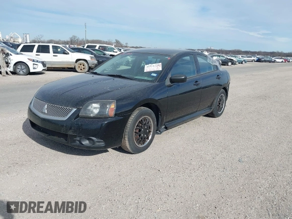 2010 Mitsubishi Galant ES with VIN 4A32B3FF3AE013455, listed as a IAAI auction lot 41161729 with 152,503 mi miles. Bid and sale history available at carsss.com. Image 2.