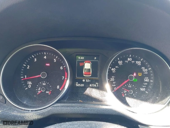 2017 Volkswagen Passat 1.8T SE w/Technology with VIN 1VWGT7A32HC070873, listed as a IAAI auction lot 41584760 with 50,520 mi miles. Bid and sale history available at carsss.com. Image 7.