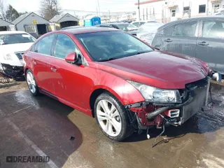 2015 Chevrolet Cruze LTZ with VIN 1G1PG5SB3F7229674, listed as a IAAI auction lot 41716370 with NaN miles. Bid and sale history available at carsss.com. Image 1.
