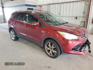 2014 Ford Escape Titanium with VIN 1FMCU9J90EUB52021, listed as a Copart auction lot 51445755 with 122,471 mi miles and Salvage Title. Bid and sale history available at DreamBid. Image 4.