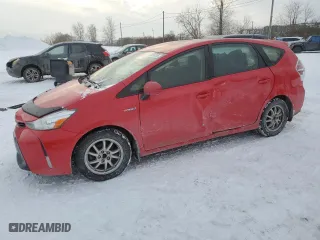 2016 Toyota Prius v Two with VIN JTDZN3EU8GJ041566, listed as a Copart auction lot 42924335 with NaN miles and Salvage Title. Bid and sale history available at carsss.com. Image 1.