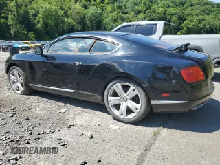 2012 Bentley Continental GT z VIN SCBFR7ZA3CC072773, wystawiony jako Copart lot #57606135 z przebiegiem 26 275 mil mil oraz Szkody całkowita. Historia ofert i sprzedaży dostępna na DreamBid. Obrazek 2.
