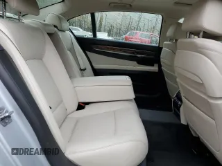 2015 BMW 7 Series 740Li with VIN WBAYE4C55FD947438, listed as a Copart auction lot 78046534 with Not Provided miles and Salvage Title. Bid and sale history available at DreamBid. Image 10.