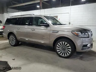 2018 Lincoln Navigator L Reserve with VIN 5LMJJ3LT3JEL08835, listed as a Copart auction lot 69244204 with 83,797 mi miles and Salvage Title. Bid and sale history available at carsss.com. Image 4.