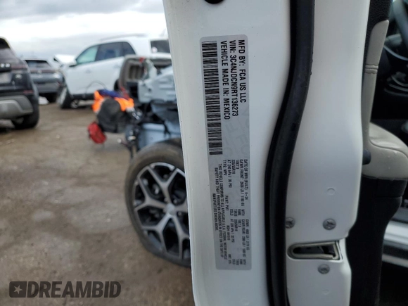 2024 Jeep Compass Limited с VIN 3C4NJDCN9RT136273, выставлен на аукционе Copart как лот 53324375 с пробегом 3 810 миль миль и Чистый • Clean title. История ставок и продаж доступна на DreamBid. Изображение 13.