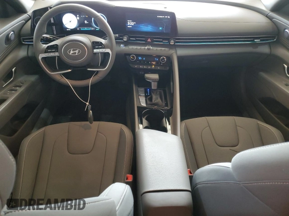 2024 Hyundai Elantra SEL with VIN KMHLS4DG9RU752139, listed as a Copart auction lot 51451825 with 6,715 mi miles and Salvage title. Bid and sale history available at DreamBid. Image 8.