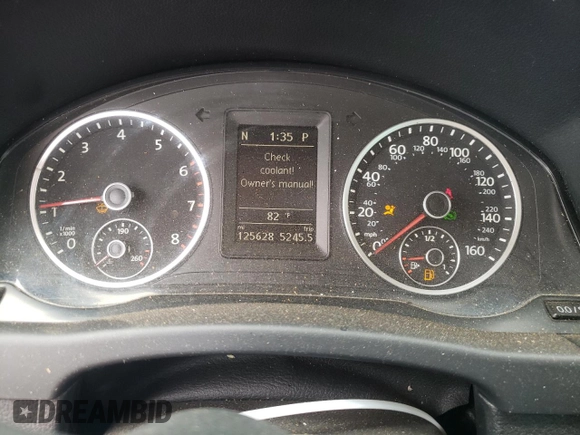 2014 Volkswagen Tiguan SEL with VIN WVGAV3AX5EW558929, listed as a Copart auction lot 71004684 with 125,628 mi miles and Clean title. Bid and sale history available at DreamBid. Image 9.