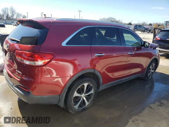 2016 Kia Sorento EX with VIN 5XYPH4A1XGG014658, listed as a Copart auction lot 46410165 with 126,280 mi miles and Clean Title. Bid and sale history available at DreamBid. Image 3.