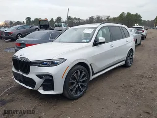 2022 BMW X7 M50i with VIN 5UXCX6C00N9K19775, listed as a IAAI auction lot 41256543 with 31,942 mi miles. Bid and sale history available at carsss.com. Image 17.