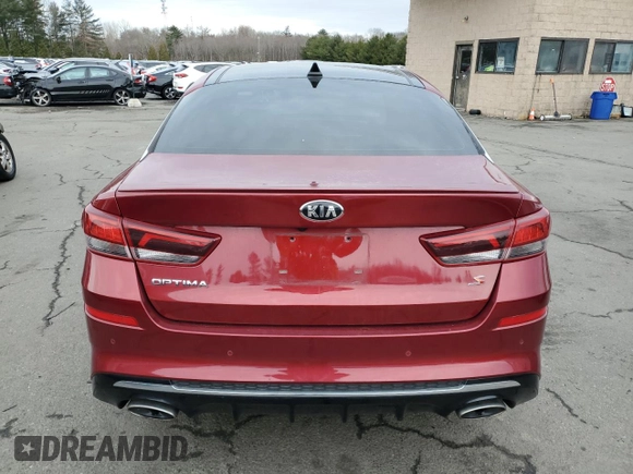 2019 Kia Optima LX with VIN 5XXGT4L30KG360552, listed as a Copart auction lot 47943085 with 50,615 mi miles and Salvage Title. Bid and sale history available at carsss.com. Image 6.