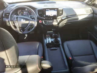 2023 Honda Ridgeline Black Edition with VIN 5FPYK3F82PB055208, listed as a Copart auction lot 87029914 with 33,687 mi miles and Salvage title. Bid and sale history available at DreamBid. Image 8.