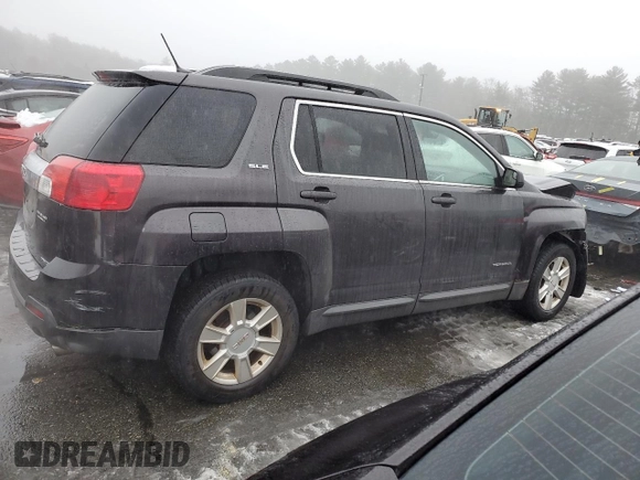 2013 GMC Terrain SLE with VIN 2GKFLTE37D6399402, listed as a Copart auction lot 45202395 with 123,529 mi miles and Salvage Title. Bid and sale history available at DreamBid. Image 3.