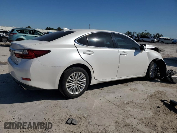 2017 Lexus ES with VIN 58ABK1GG0HU070151, listed as a Copart auction lot 48578105 with 0 mi miles and Salvage Title. Bid and sale history available at carsss.com. Image 3.