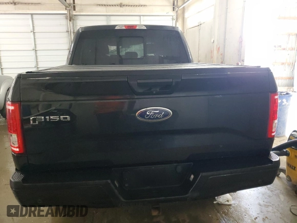 2015 Ford F-150 XLT with VIN 1FTEW1EP6FFC50333, listed as a Copart auction lot 59851945 with 112,633 mi miles and Salvage title. Bid and sale history available at DreamBid. Image 6.