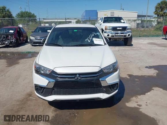 2019 Mitsubishi Outlander Sport ES 2.0 with VIN JA4AP3AUXKU028722, listed as a IAAI auction lot 41875610 with 71,728 mi miles. Bid and sale history available at carsss.com. Image 13.
