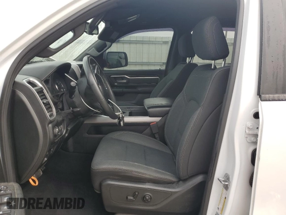 2019 Ram 1500 Big Horn with VIN 1C6RREFT1KN683657, listed as a Copart auction lot 58408885 with 70,556 mi miles and Non repairable. Bid and sale history available at DreamBid. Image 7.