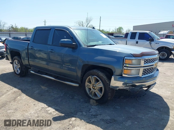 2014 Chevrolet Silverado 1500 LT with VIN 3GCPCREC7EG149859, listed as a IAAI auction lot 41974521 with 113,757 mi miles. Bid and sale history available at carsss.com. Image 1.