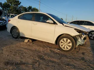 2020 Kia Rio LX with VIN 3KPA24ADXLE288581, listed as a Copart auction lot 70576764 with 65,574 mi miles and Non Repairable. Bid and sale history available at carsss.com. Image 4.