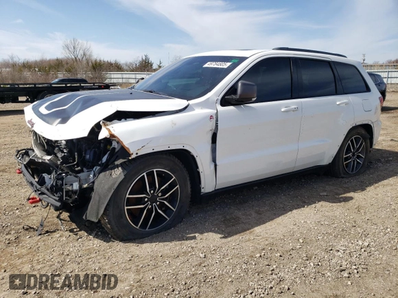 2021 Jeep Grand Cherokee Trailhawk with VIN 1C4RJFLT4MC754276, listed as a Copart auction lot 49784805 with 0 mi miles and Salvage Title. Bid and sale history available at carsss.com. Image 1.
