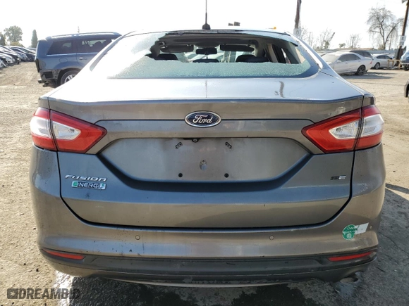 2014 Ford Fusion Energi SE Luxury with VIN 3FA6P0PUXER306666, listed as a Copart auction lot 52624825 with 265,624 mi miles and Clean Title. Bid and sale history available at carsss.com. Image 6.