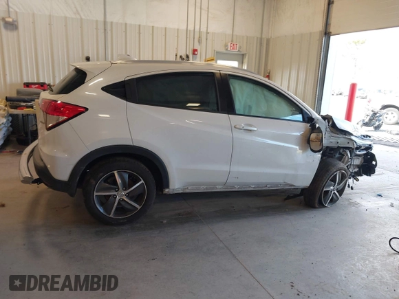 2022 Honda HR-V EX-L with VIN 3CZRU6H73NM758171, listed as a IAAI auction lot 41630669 with 29,391 mi miles. Bid and sale history available at carsss.com. Image 12.