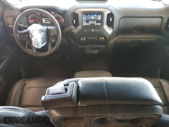 2020 Chevrolet Silverado 1500 Custom with VIN 3GCPWBEF2LG152545, listed as a Copart auction lot 50249955 with 96,417 mi miles and Salvage Title. Bid and sale history available at carsss.com. Image 8.