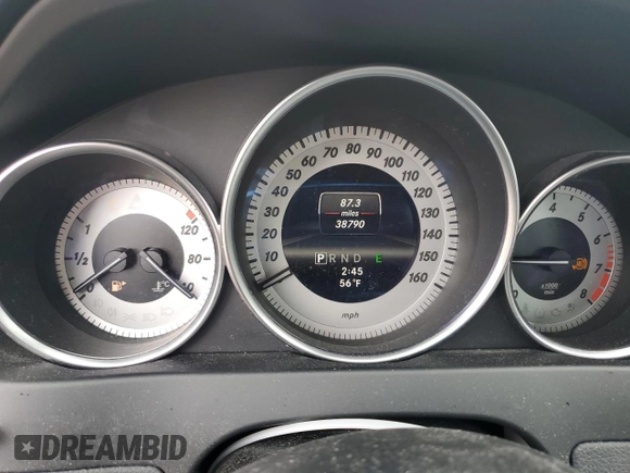 2013 Mercedes-Benz C-Class C 250 Sport with VIN WDDGF4HB0DA772708, listed as a Copart auction lot 51168445 with 38,790 mi miles and Salvage Title. Bid and sale history available at carsss.com. Image 9.