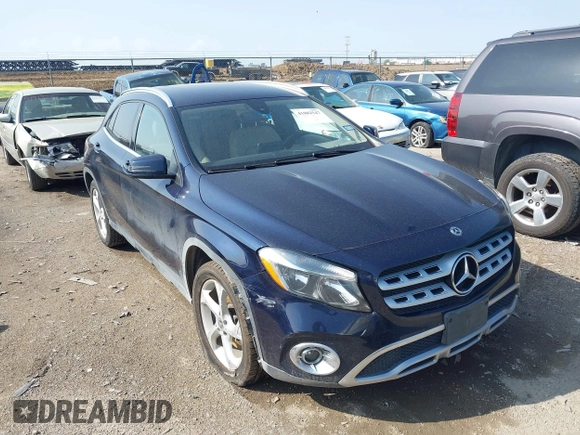 2018 Mercedes-Benz GLA 250 z VIN WDCTG4EB6JJ384480, wystawiony jako IAAI lot #41882547 z przebiegiem 84 388 mil mil oraz . Historia ofert i sprzedaży dostępna na DreamBid. Obrazek 1.