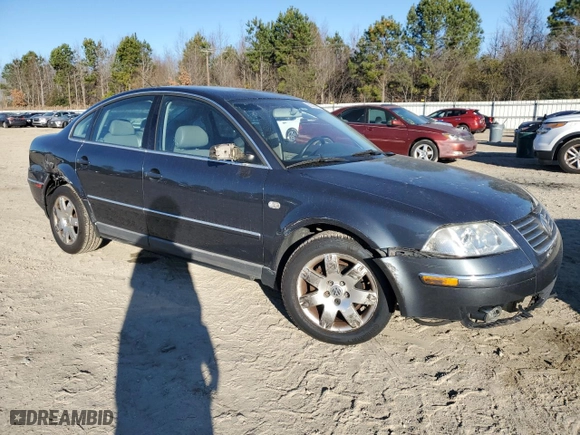 2003 Volkswagen Passat GLX with VIN WVWRH63B63P446844, listed as a Copart auction lot 86323794 with 157,023 mi miles and Clean Title. Bid and sale history available at carsss.com. Image 4.