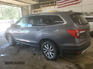2022 Honda Pilot EX-L with VIN 5FNYF6H53NB098082, listed as a Copart auction lot 57994925 with 44,945 mi miles and Salvage title. Bid and sale history available at DreamBid. Image 2.