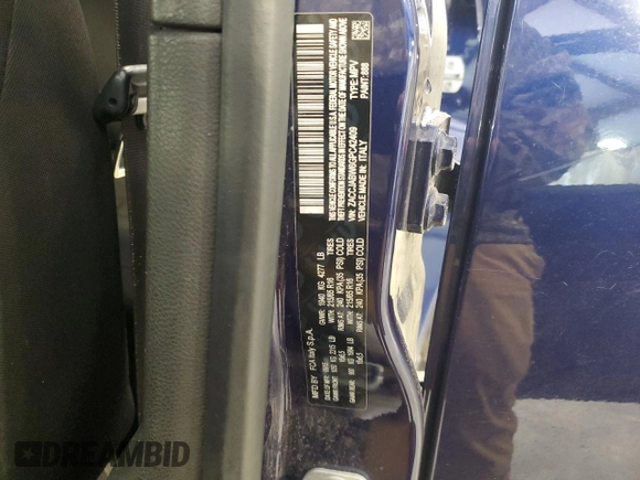 2016 Jeep Renegade Latitude with VIN ZACCJABW6GPC42409, listed as a Copart auction lot 45591525 with 108,576 mi miles and Salvage Title. Bid and sale history available at DreamBid. Image 15.