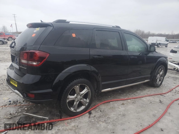 2016 Dodge Journey Crossroad with VIN 3C4PDCGG3GT181907, listed as a Copart auction lot 46814825 with Not provided miles and Clean title. Bid and sale history available at DreamBid. Image 3.