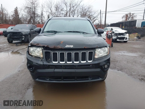 2012 Jeep Compass Sport with VIN 1C4NJDBB9CD658843, listed as a IAAI auction lot 41936099 with 216,780 mi miles and . Bid and sale history available at DreamBid. Image 12.