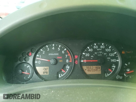 2010 Nissan Frontier LE with VIN 1N6AD0EV3AC407062, listed as a Copart auction lot 60444785 with 96,631 mi miles and Salvage title. Bid and sale history available at DreamBid. Image 9.