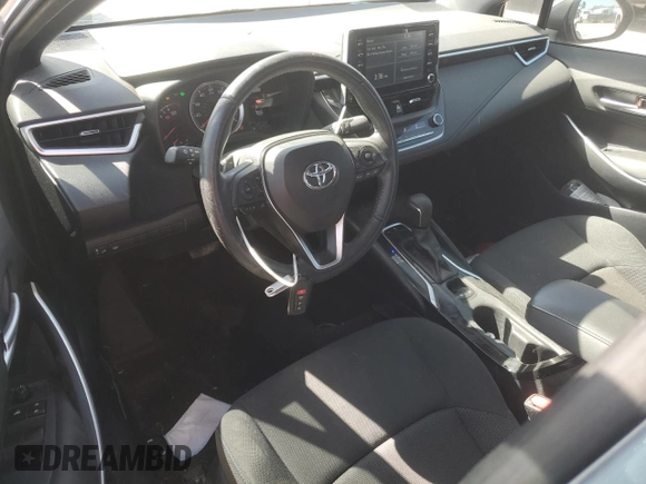 2020 Toyota Corolla SE with VIN 5YFP4RCEXLP010432, listed as a Copart auction lot 50267175 with 54,740 mi miles and Salvage Title. Bid and sale history available at carsss.com. Image 8.