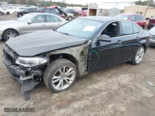 2014 BMW 5 Series 535i with VIN WBA5B1C57ED484100, listed as a IAAI auction lot 41475714 with NaN miles. Bid and sale history available at carsss.com. Image 18.