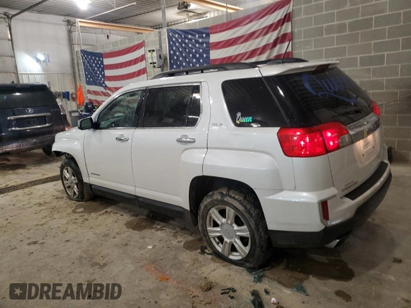 2016 GMC Terrain SLE with VIN 2GKALNEK1G6307671, listed as a Copart auction lot 86818894 with 111,562 mi miles and Salvage Title. Bid and sale history available at carsss.com. Image 2.